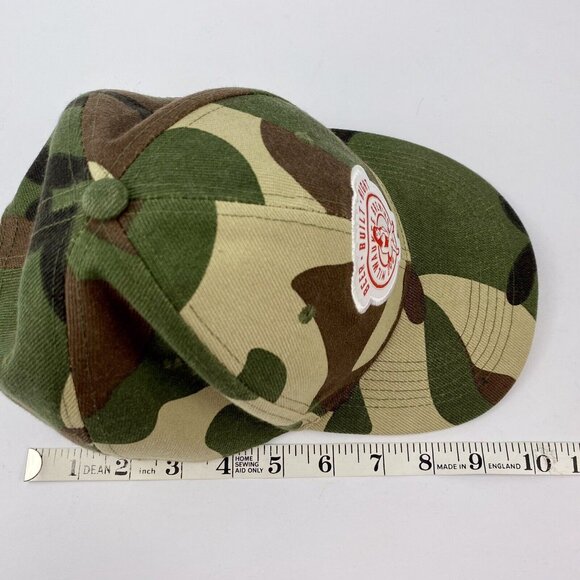 Old Milwaukee Brewing Hat, Trucker Baseball Cap Beer Built Right Camo Snap Back - Picture 7 of 9